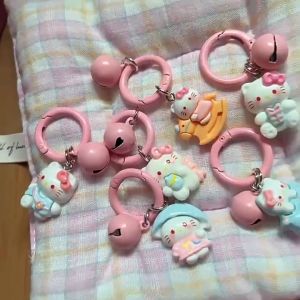 Pinapple พวงกุญแจ Hello Kitty กระเป๋านักเรียนนักเรียนจี้สาวอุปกรณ์เสริมส่วนบุคคลการ์ตูน