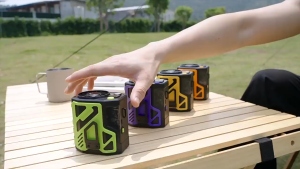 【✅SG STOCK🔥】RICHMENTMALL 8000mAh Portable Power Waist Clip Fan With Powerbank/100-Level Speeds/Hands-Free For Outdoor Works/Travel/Hiking/Camping Flashlight Included Cooling Fan