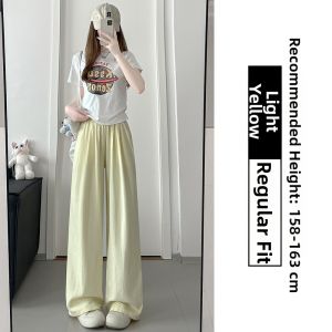LANMENGYA | High Waist Comfort Slim Fit Wide Leg White Pants