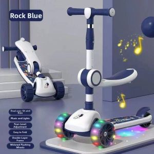 ZIYINGCHA | Kids Foldable Rideable Scooter