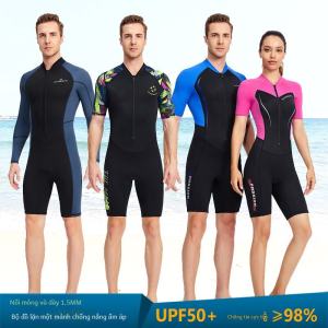 Bộ Đồ Lặn Đôi DIVE&SAIL Dài Tay Mùa Hè 2022 Dành Cho Cặp Đôi Quần Áo Lặn Có Lớp Lót Chống Nắng Ấm Áp Phù Hợp Với Các Hoạt Động Lướt Sóng