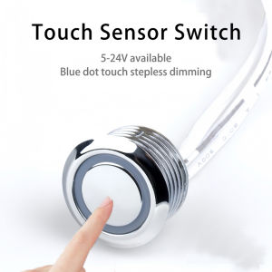 LED Dimmer DC 12V 24V  Smart Touch Sensor Switch Button Control Stepless Dimmable for LED Light Strips Cabinets
