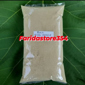 temu mangga bubuk 1kg/kunyit putih mangga bubuk non gula 100% organik/temu mangga instan
