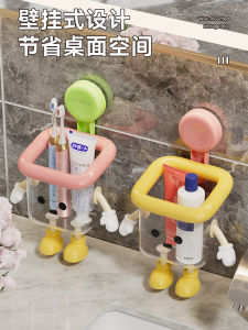 Giá Để Bàn Cạo Răng Treo Tường Nhà Tắm Giá Để Đồ Dùng Phòng Tắm Giá Để Bàn Cạo Răng Bằng Nhựa PET+ABS Chất Liệu Chống Trượt