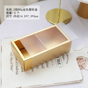 New Year Red 80g Two Pieces Yellow Egg Crisp Green Rice Cake Nougat Sugar Biscuit Snowflake Snack Mid-Autumn Mooncake Gift Box