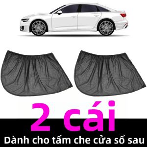 Rèm Che Nắng Cửa Sổ Bên Hông Ô Tô Chắn Nắng Tự Động Chống Tia UV Cách Nhiệt Làm Tối Chất Liệu Polyester