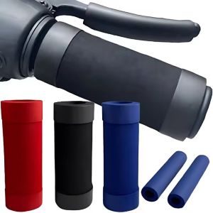 4Pcs/set Motorcycle Brake Handle Sponge Sleeve Soft Anti-Slip Scooter Bicycle Protective Handlebar Cover Motor Accessories