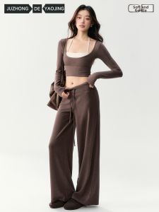 JUZHONGDEYAOJING | Multifunctional Womens Yoga and Workout Set