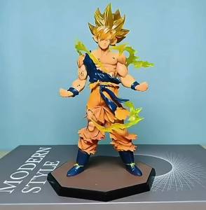 Bandai | Dragon Ball Z Son Goku Super Saiyan 17cm Nhựa PVC Đồ Chơi Mô Hình Anime Mẫu Tượng Dành Cho Người Hâm Mộ Để Bàn Vật Trang Trí Quà Tặng