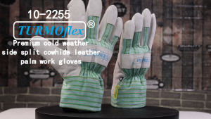 Weldas Winter Edition Cold-Resistant & Freeze-Proof Gloves - Top-Grain Cowhide with Fleece Lining Multi-Purpose for Labor Handling Driving - Model 10-2255
