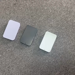 3Pcs Mini Metal Slide Cover Box Rectangular Small Tin Box Pill Candy Storage Box Waterproof Dustproof 60x34x10mm