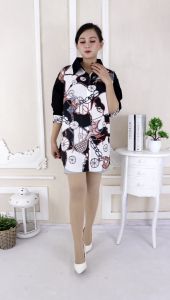 JL Kemeja Jumbo Cantik New Fashion Bahan Import Halus DG1051