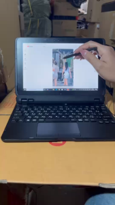 Tablet 2in1 Fujitsu Arrows Tab Q509 / Ram 4G / SSD 128 / จอ 10.1" นิ้ว /Keyboard แยกได้ / Window 10 มีกล้องหน้า มีปากกาในตัว