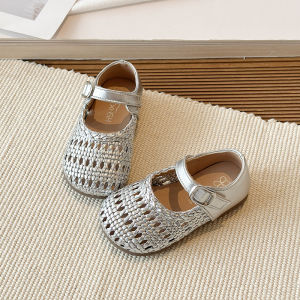 Lace Breathable Girls Fashion Soft Sole Leather Shoes