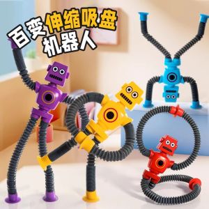 Đồ Chơi Robot Hút Chân Không Sáng Tạo Đồ Chơi Giải Trí Giảm Căng Thẳng Đồ Chơi Sáng Tạo Cho Trẻ Em Đồ Chơi Đèn LED Đồ Chơi Giải Trí