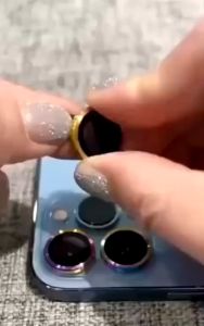 RING KAMERA METAL KACA COLOUR XIAOMI 14T XIAOMI 14T PRO PELINDUNG LENSA CAMERA PELINDUNG anti gores kamera