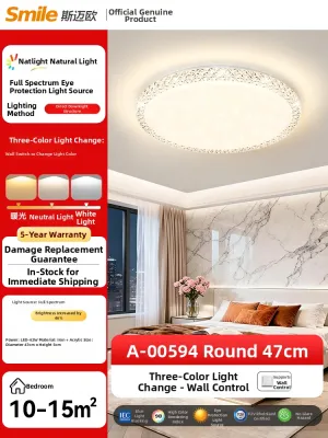 Smile | New Luxurious Simple Creative Crystal LED Ceiling Light