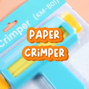 Paper Crimper 1 Piece for Arts and Crafts BLUE +R