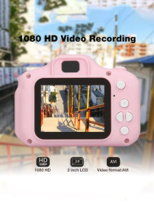1080P Digital Camera with 2inch Screens and Rechargeable Battery Supports 32Gb Tf Card a Must-Have for Holidays Summer Vacations and Travel and Is Also a Great Gift for Friends Graduation Season or Back-To-School Season.