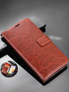 Silicone Flip Cover Phone Case for OPPOA3pro A2/A58/A55/A57/A96/A1 Full Protection Anti-Fall Wallet Card Insertion Business Style