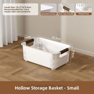 bicoy | Large Capacity Plastic Storage Basket