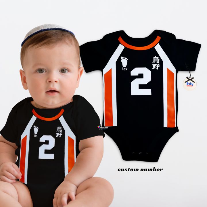 Baby Onesies PH Haikyu Anime Baby Onesie 0-12 months Cotton