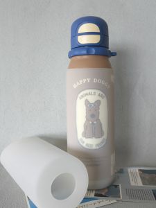 Silicone Cup Holder Suitable for 600ml Insulated Bear Cup Protective Cup Coaster for Outdoor And Indoor Use Universal