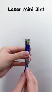 Laser Mini 3 in 1 Gantungan Kunci Senter Laser Mini 3in1 Pointer