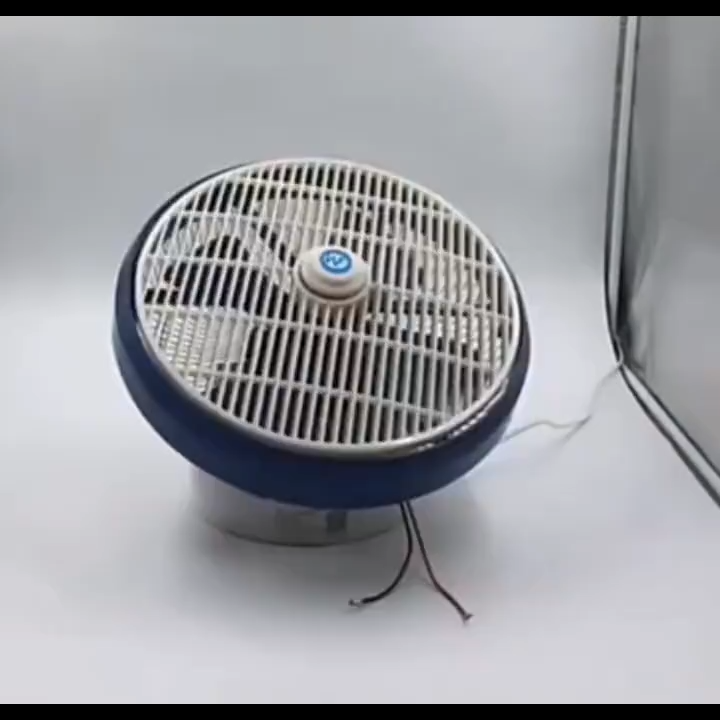 พัดลมติดเพดานรถยนต์ 12 นิ้ว มีระบบไฟ 12v และ 24v พัดลมรถตู้