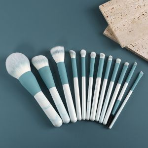Portable Mini Soft Bristle Makeup Brush Set Full Size for Beginners Eyeshadow Loose Powder Brushes Cosmetic Tools from China