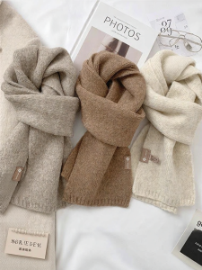 CinvaiKrose | Women Autumn Winter Scarf New 2026 Trendy Korean Style