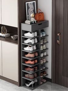Modern Minimalist Multi-layer Open-type Dustproof Mini Shoe Rack Home Entrance Storage Organizer Furniture Shelf Type