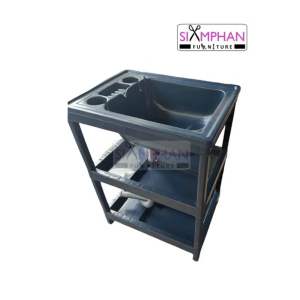 🔥พร้อมส่งทั่วไทย🔥 ชุดอ่างสระผม พร้อมสะดือและท่อน้ำทิ้ง