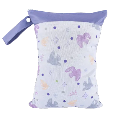 New Diaper Wet Dry Bags Waterproof Reusable Travel Beach Pool Daycare Soiled Baby Items Yoga Gym Bag for Swimsuits