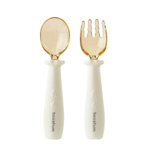 Beeshum Baby Spoon for Independent Feeding Training Spoon for Infants And Toddlers Suitable for 6 Months And above PPSU Material