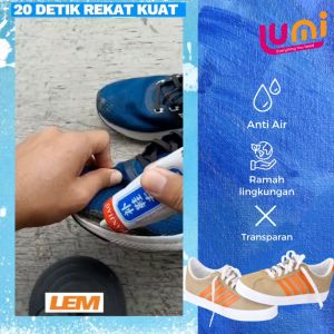 Lem Sepatu Hanjiao Super Kuat Tahan Air Cepat Kering Perekat Kerajinan Kulit Adhesive Penambal Sol Sendal Sandal Sepatu Olahraga