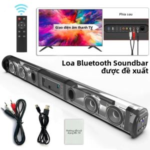 Hệ Thống Loa Thanh Không Dây Bluetooth Hệ Thống Loa Siêu Trầm Âm Thanh Nổi Siêu Mạnh Rạp Hát Tại Nhà Máy Chiếu TV Tương Thích Loa Thanh 2.0 Kênh Có Điều Khiển Từ Xa