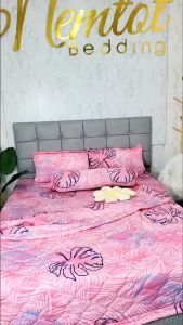 🔖ẢNH THẬT🔖 Trọn Bộ Ga Gối Thun Hàn Quốc Nằm Thoáng Mát Bền Đẹp Thấm Hút Mồ Hôi Không Nhăn Xù Giá Rẻ _ Nemtot Bedding