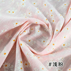 Vải Thêu Hoa Cúc Thủ Công DIY Vải Thêu Hoa Cúc Phong Cách Nghệ Thuật Đồng Quê Cổ Điển Vải Thêu Hoa Cúc Tự Làm