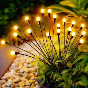 1/2pc Solar Firefly Lights: Perfect for Outdoor Weddings & Camping