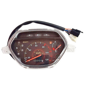 Bent Beam Motorcycle Accessories HJ110-A Speedometer Odometer Mileage Meter Assembly Modification Guide for Hualin Suzuki