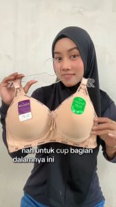 Bra Sorex 17233 I 3Pcs Bra Busa Tanpa Kawat I Bra Wanita Dewasa Sorex Cup Besar