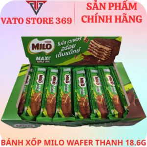 Bánh xốp MILO wafer thanh 18.6g
