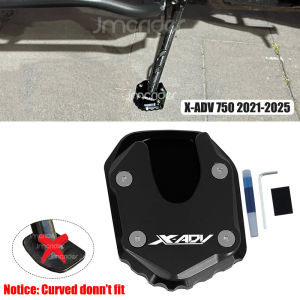 Fit For Honda X ADV XADV X-ADV 750 XADV750 2021-2023 2024 2025 CNC Motorcycle Kickstand Side Stand Extension Pad Enlarger Plate