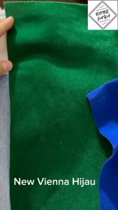 Kain Beludru Ecer Meteran New Vienna Warna Cocok Untuk Selempang Wisuda Cover Box dan Songkok