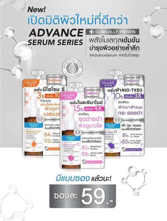 X Mizumi Advance Niacinamide Nio Txb Niosome C Concentrate Serum