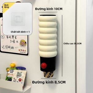 Giá Để Đồ Bên Ngoài Tủ Lạnh Túi Đựng Đồ Từ Tính Giá Để Đồ Tường Gắn Bàn Đạp Thủy Tinh Móc Treo Một Lần