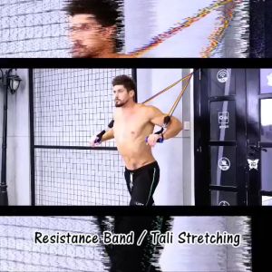YooWoo Resistand band set 11pcs /11in1 Set tali fitness/Set tali gym/Band stretching