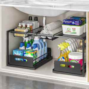 ZHUOLESHI | Multifunctional Pull-out Organizer Storage Rack