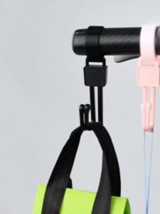Electric Vehicle Multifunctional and Convenient Front Hook Free Rotation Double Hook Motorcycle and Bicycle Universal Storage